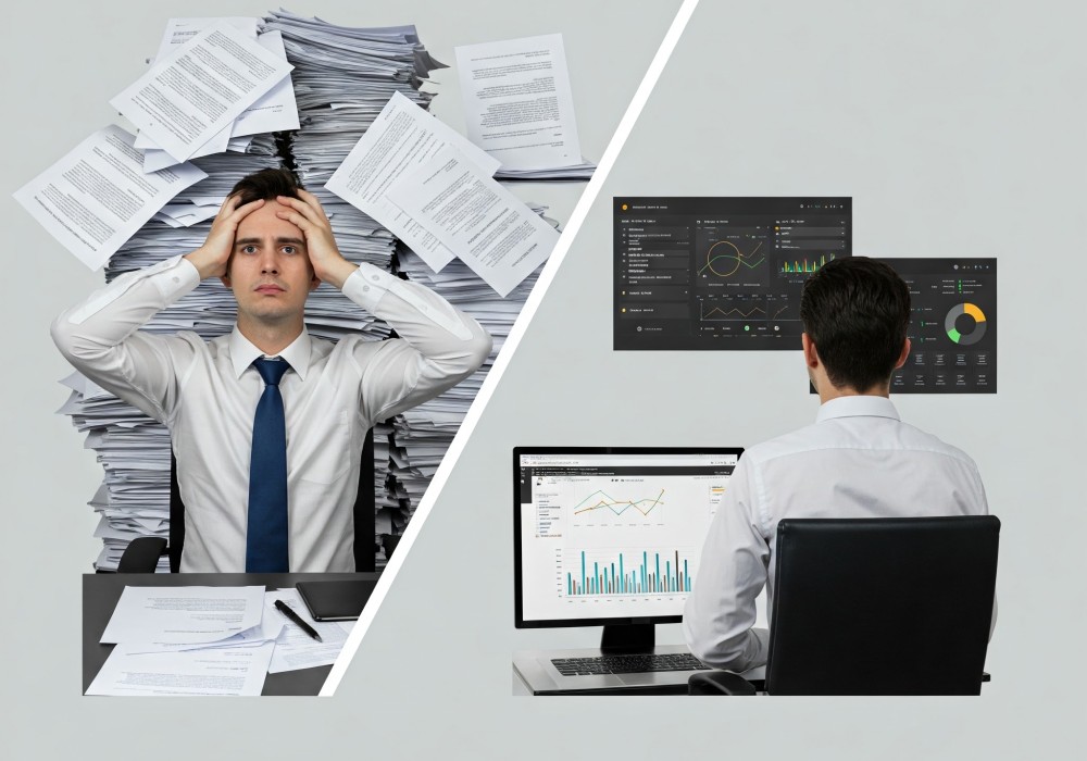 Automatização Inteligente: Diga Adeus às Planilhas e ao Caos Operacional